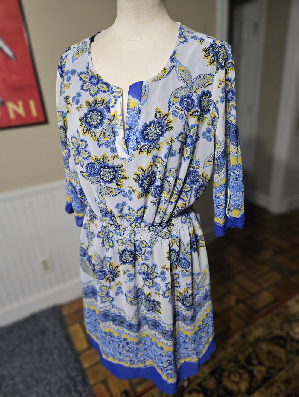 EnFocus Studio Floral Dress 14W